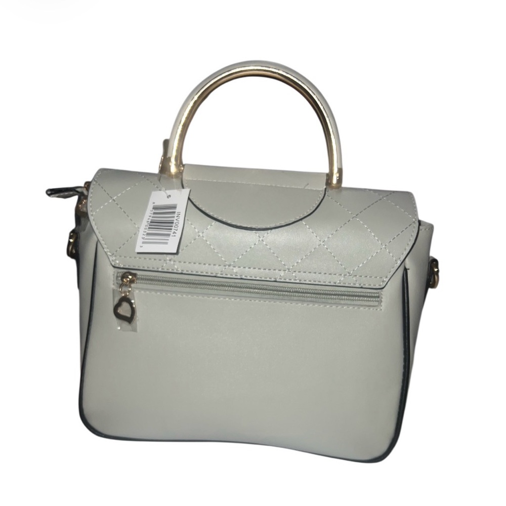 Belle Russo Elegant Grey Crossbody Bag - Picture 4 of 6